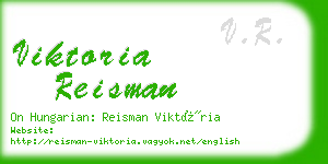 viktoria reisman business card